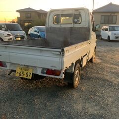 車検付き軽トラ　５速MT　エアコン　車検５年１月　ミニキャブの画像