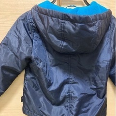 ⑳子供服100cm   アウター紺　キッズ男の子女の子の画像