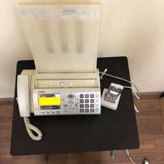 (売約済み)brother ブラザー ファックス電話機 FAX-330DL 家庭用FAX ファクス ファクシミリフォン 親機　子機セットの画像