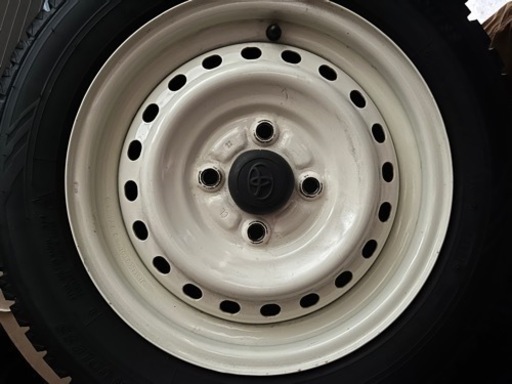 155 65 R13 スタッドレスタイヤ&ホイール4本セット　美品　軽自動車コンパクトカーに