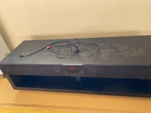テレビ台兼スピーカー！