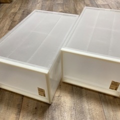 無印良品　ポリプロピレン　衣装ケース・引出式・深　　約幅40✖️...
