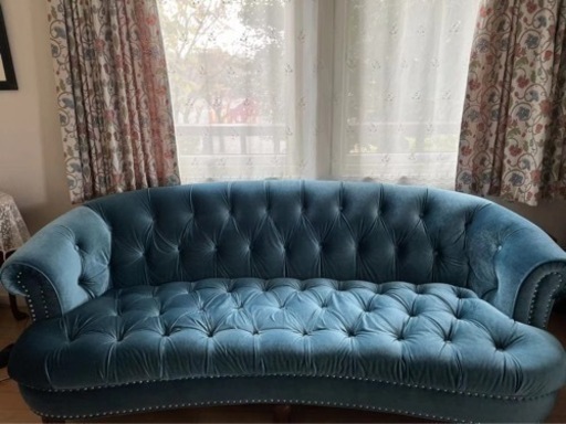 【最終値下げ12／7まで限定】【原価27万程度】ジェニファーテイラー 3人掛け ソファ