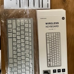 【新品】3coins ワイヤレス　キーボードの画像