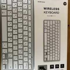 【新品】3coins ワイヤレス　キーボード