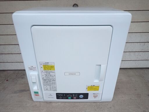日立 5.0kg 衣類乾燥機 これっきりボタン DE-N50WV-W②
