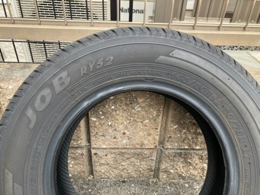 ヨコハマタイヤ　JOB RY52 145/80/12r