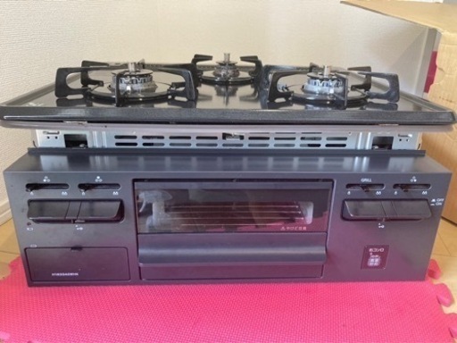 Hamman H1633AOWHK ハーマン ビルトインガスコンロ　ガスコンロ LPガス2019年製