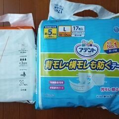 アテント大人用紙パンツLサイズと尿とりパッドセット