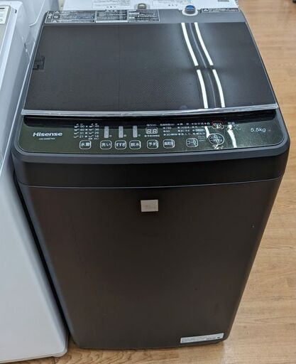 Hisense 洗濯機 HW-G55E7KK 2021年　ag-ad024