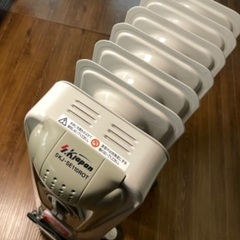 SK JAPANオイルヒーターSKJ-SE110ROT［450/650W/1,100W 転倒時電源オフの画像