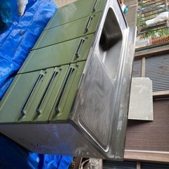０円タカラスタンダードキッチン流し180センチ