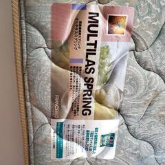 シングルベッドフレーム&マットレスの画像