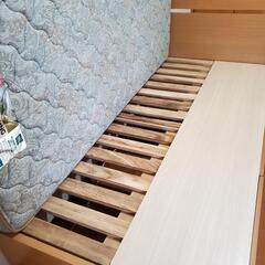 シングルベッドフレーム&マットレスの画像