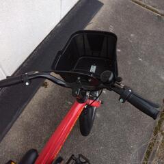 １６インチ　子供車　　新車　店内展示していました。　車色　レッドの画像