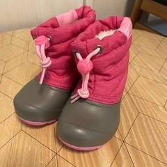 未使用　14cm スノーブーツ 