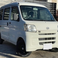 最安値★車検満タン★ダイハツハイゼットAT4WDナビetcバックモニターピカピカの画像