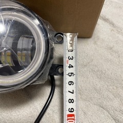 TOYOTA純正同型フォグランプイカリング搭載3眼レンズの画像