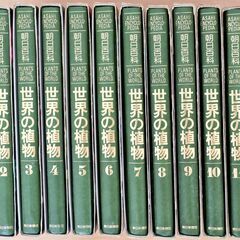 朝日百科「世界の植物」 全１２巻 (第２版1980年)の画像