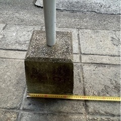 のぼり旗の土台　決まりました！の画像