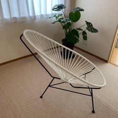 【決定致しました】アカプルコチェア(ホワイト)正規品