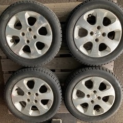 タイヤホイールセット14インチ　ブリヂストン　アイスパートナー2 【155/65R14】