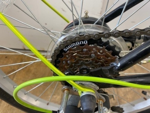 N161★CAPTAIN STAG製★２０インチ折りたたみ自転車★防犯登録料込