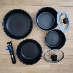 【受け渡し相手決定】鍋 フライパン セットの画像