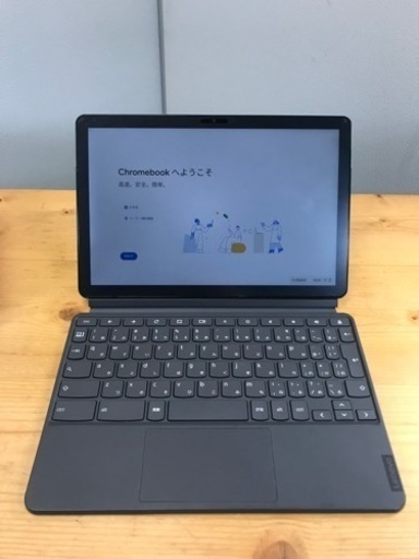 年末割引‼️美品　去年購入　タブレットPC 10.1インチ　lenovo ChroneOS