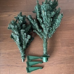 差し上げます。クリスマスツリー110cmの画像