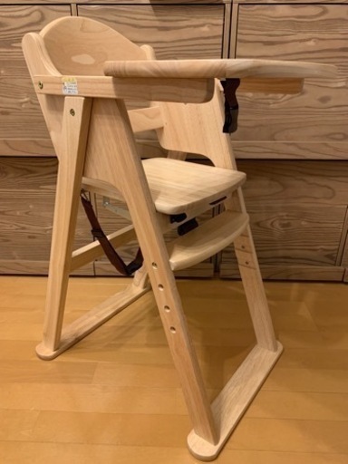 【値下げしました】カトージ　木製ベビーハイチェア