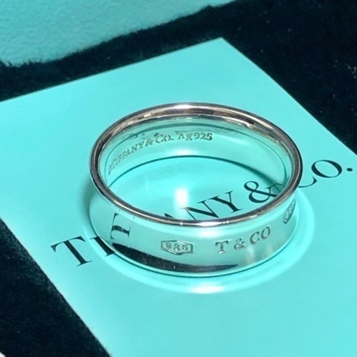 TIFFANY&Co.ティファニー☆ナローリング☆シルバー☆美品☆10号 極美品