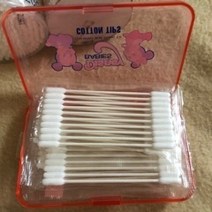 【新品】あせとりベスト・赤ちゃん綿棒＆中古爪切りの画像