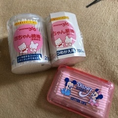 【新品】あせとりベスト・赤ちゃん綿棒＆中古爪切りの画像