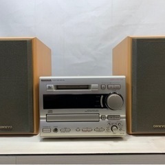 【商談中】ONKYO オンキョー CD MDコンポ  FR-V3...