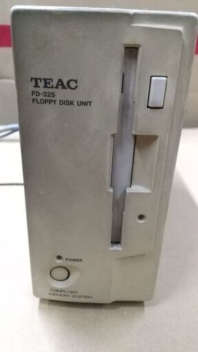 値下げ☆3　秋の発掘！　TEAC　FD-32S　フロッピーディスクユニット