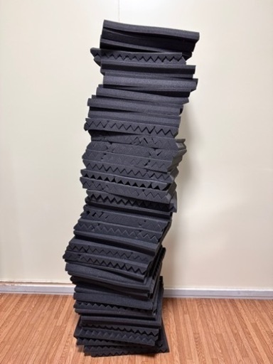 吸音 ウレタンシート 30cm×30cm×2.5cm 66枚セット