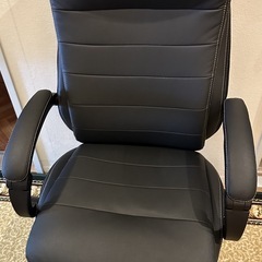 ワークチェア　リカルド　PU ブレスレザー　オフィスチェア　ニトリ