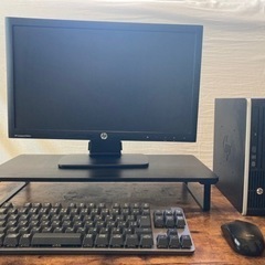 HP PC本体とモニターセット