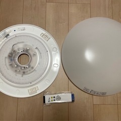 【決まりました】 ③LED電気 ほぼ新品 元値2万 ※リモコン、...