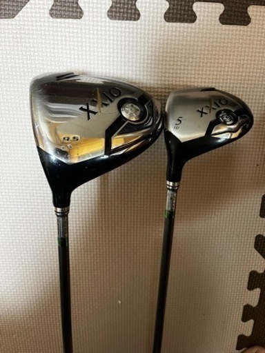 【レフティ】ゴルフ　XXIO7 ドライバー、5番ウッド　カバー付き