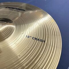 PLAYTECH PCMシリーズ シンバル PCM16CR Crash 16 スプラッシュ プレイテック ドラム 楽器 札幌市手稲区の画像