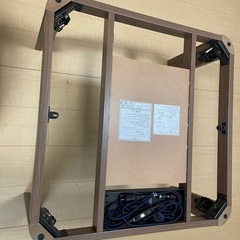 【譲ります】掛け布団付き折りたたみ式こたつの画像