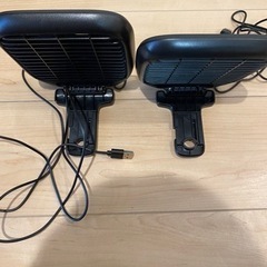 卓上 扇風機 車載用扇風機 【 2 in 1】の画像