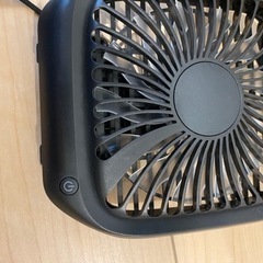 卓上 扇風機 車載用扇風機 【 2 in 1】の画像
