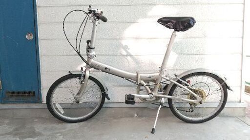 ダホンdahon metro　20インチ アルミ シマノ6速 折り畳み自転車　輪行袋付き