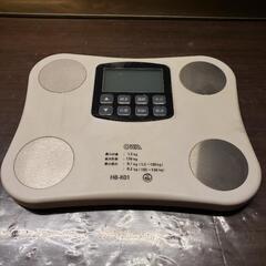 オーム 体重体組成計 HB-K01 