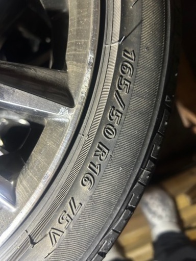 値下げしました。　165/50R16 4本セット