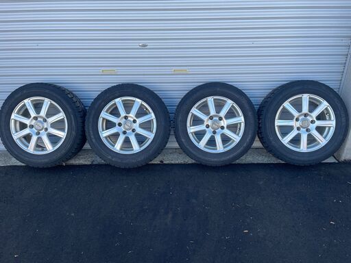 値下げ！4本セット（ヨコハマアイスガード）スタッドレスタイヤ＋アルミホイール／セレナ、ノア、ヴォクシー、ステップワゴン、アクセラアコード等