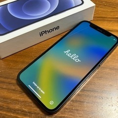 【中古美品】iPhone12 mini 64GB（黒）